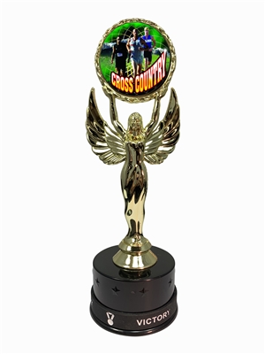 Boys Cross Country Victory Wristband Trophy