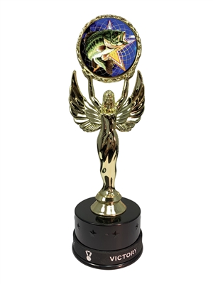 Bass Fishing Victory Wristband Trophy