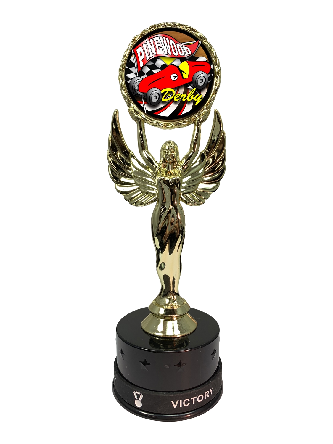 Pinewood Derby Victory Wristband Trophy