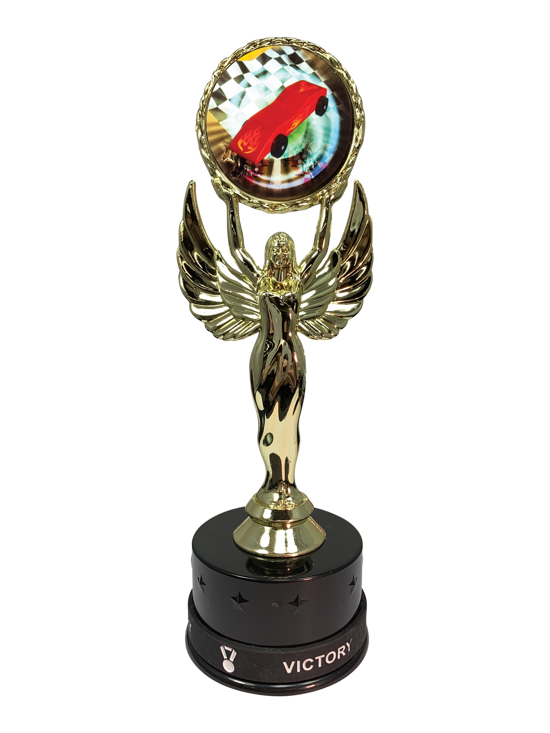 Pinewood Derby Victory Wristband Trophy