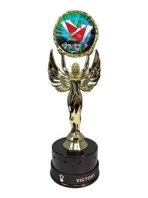Cornhole Bag Toss Victory Wristband Trophy