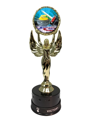 Curling Victory Wristband Trophy