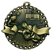 2" G1 Wrestling Medal G1M21