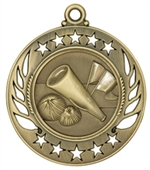 2-1/4" Galaxy Cheerleading Medal GM103