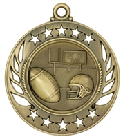 2-1/4" Galaxy Football Medal GM104