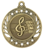 2-1/4" Galaxy Music Medal GM108
