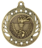 2-1/4" Galaxy Victory Torch Medal GM110