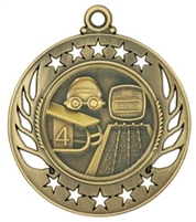 2-1/4" Galaxy Swimming Medal GM115