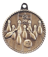 2" Bowling Medal HR715