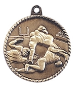 2" Football Medal HR720