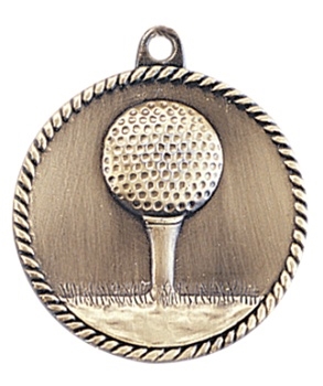 2" Golf Medal HR725