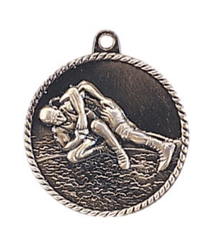 2" Wrestling Medal HR770