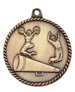 2" Cheerleading Medal HR775