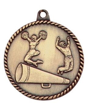 2" Cheerleading Medal HR775