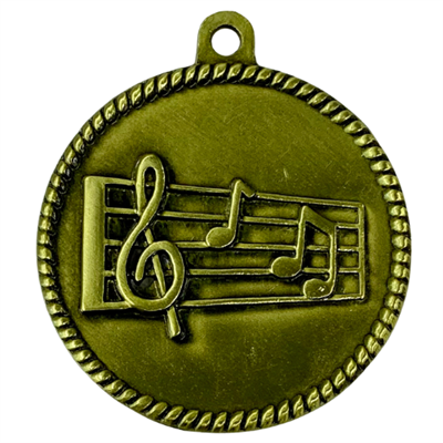 2" Music Medal HR785