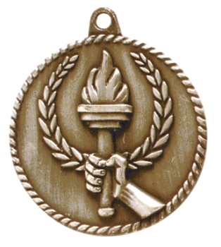 2" Victory Torch Medal HR800
