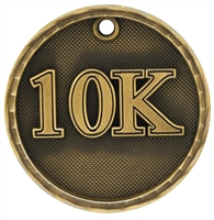 2" 3D 10K Medal