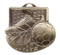 2" Star Blast Soccer Medal M1013