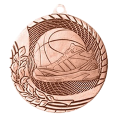 2" Economy Basketball Medal M1203