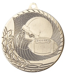2" Economy Football Medal M1206