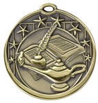 2" Star Lamp of Knowledge Medal M712