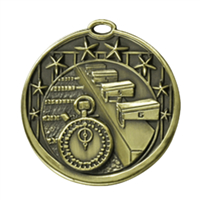 2" Star Swimming Medal M714