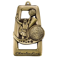 2-3/4" Star Blast Cheerleading Medal M905