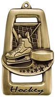 2-3/4" Star Blast Hockey Medal M910