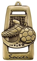 2-3/4" Star Blast Soccer Medal M913