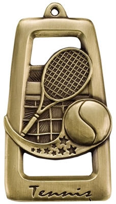 2-3/4" Star Blast Tennis Medal M916