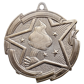 2-3/8" Star Victory Medal MD1701