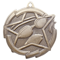 2-3/8" Star Swimming Medal MD1714