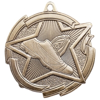 2-3/8" Star Track Medal MD1716