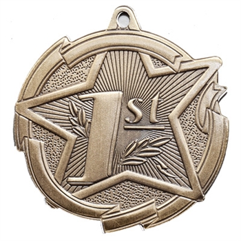 2-3/8" Star 1st Place Medal MD1721