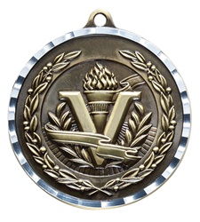 2" PREMIUM Diamond-Cut Victory Medals MDC01