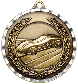 2" PREMIUM Diamond-Cut Pinewood Derby Medals MDC26