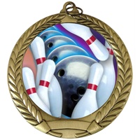 2-3/4" Full Color Series Bowling Medal MM292-FCL-14