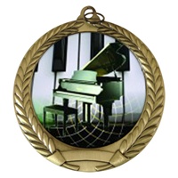 2-3/4" Piano Holographic Mylar Medal MM292-FCL-524