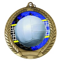 2-3/4" Volleyball Holographic Mylar Medal MM292-FCL-572