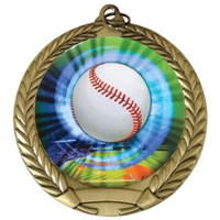 2-3/4" Baseball Medal