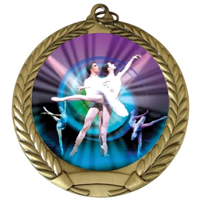 2-3/4" Ballet Medal