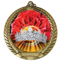 2-3/4" Beauty Queen Medal