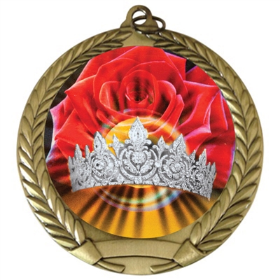 2-3/4" Beauty Queen Medal