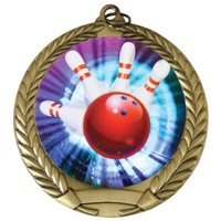 2-3/4" Bowling Medal