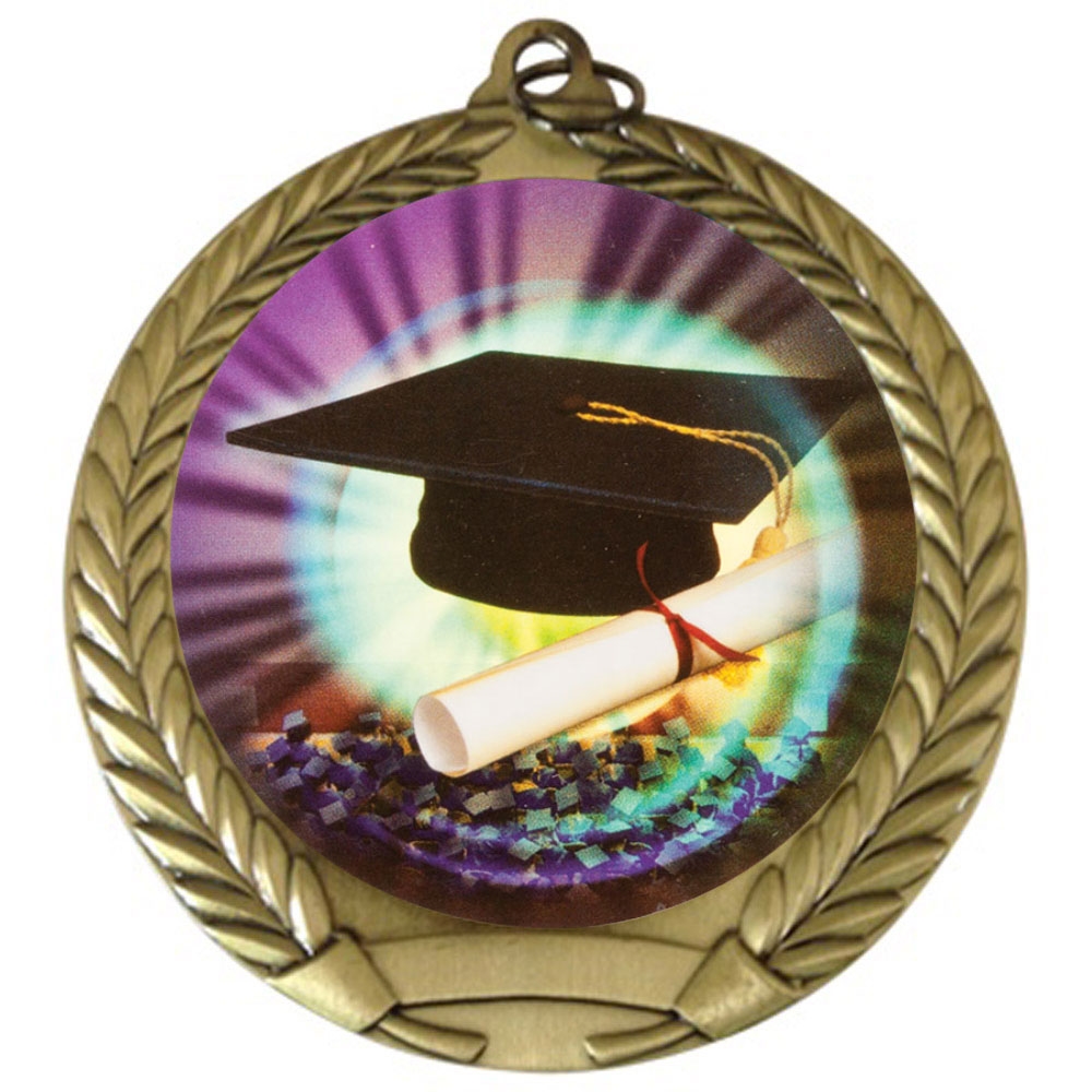 2-3/4" Graduation Medal