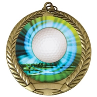 2-3/4" Golf Medal