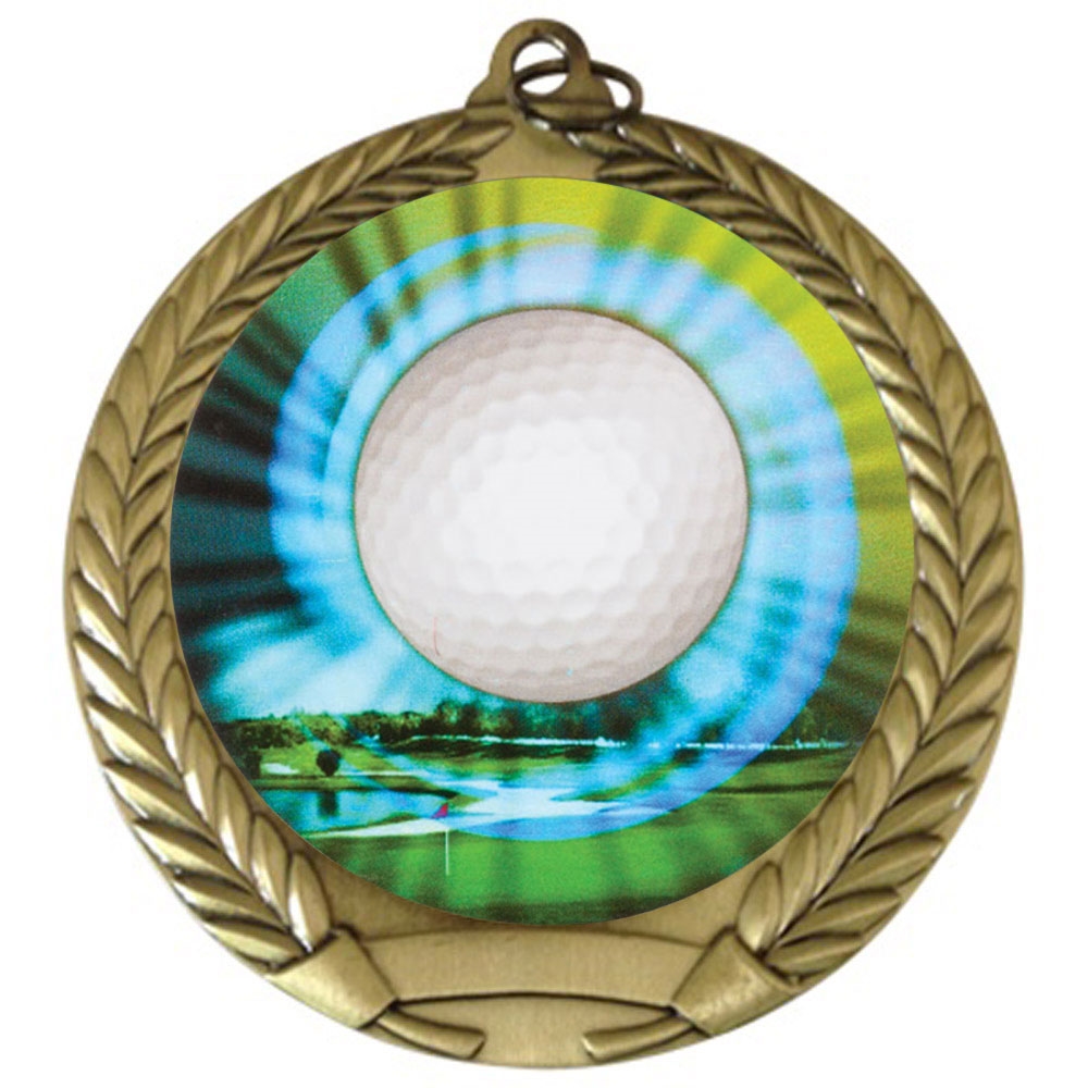 2-3/4" Golf Medal