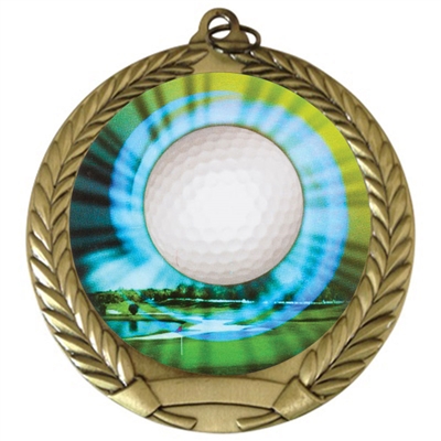2-3/4" Golf Medal