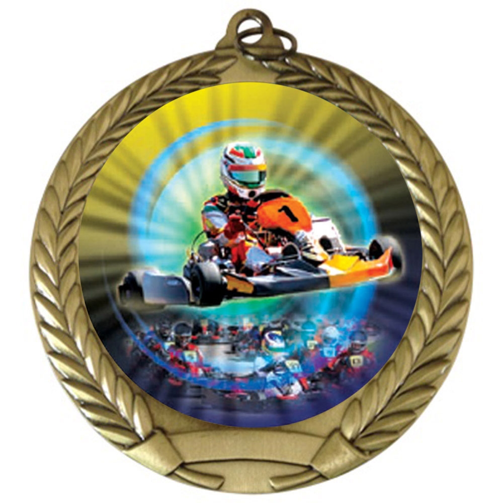 2-3/4" Go-Kart Medal
