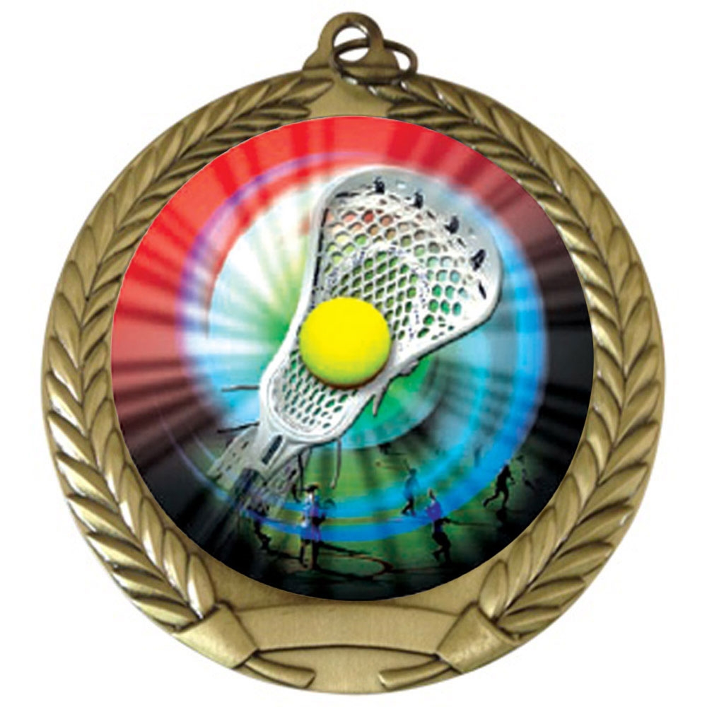 2-3/4" Lacrosse Medal